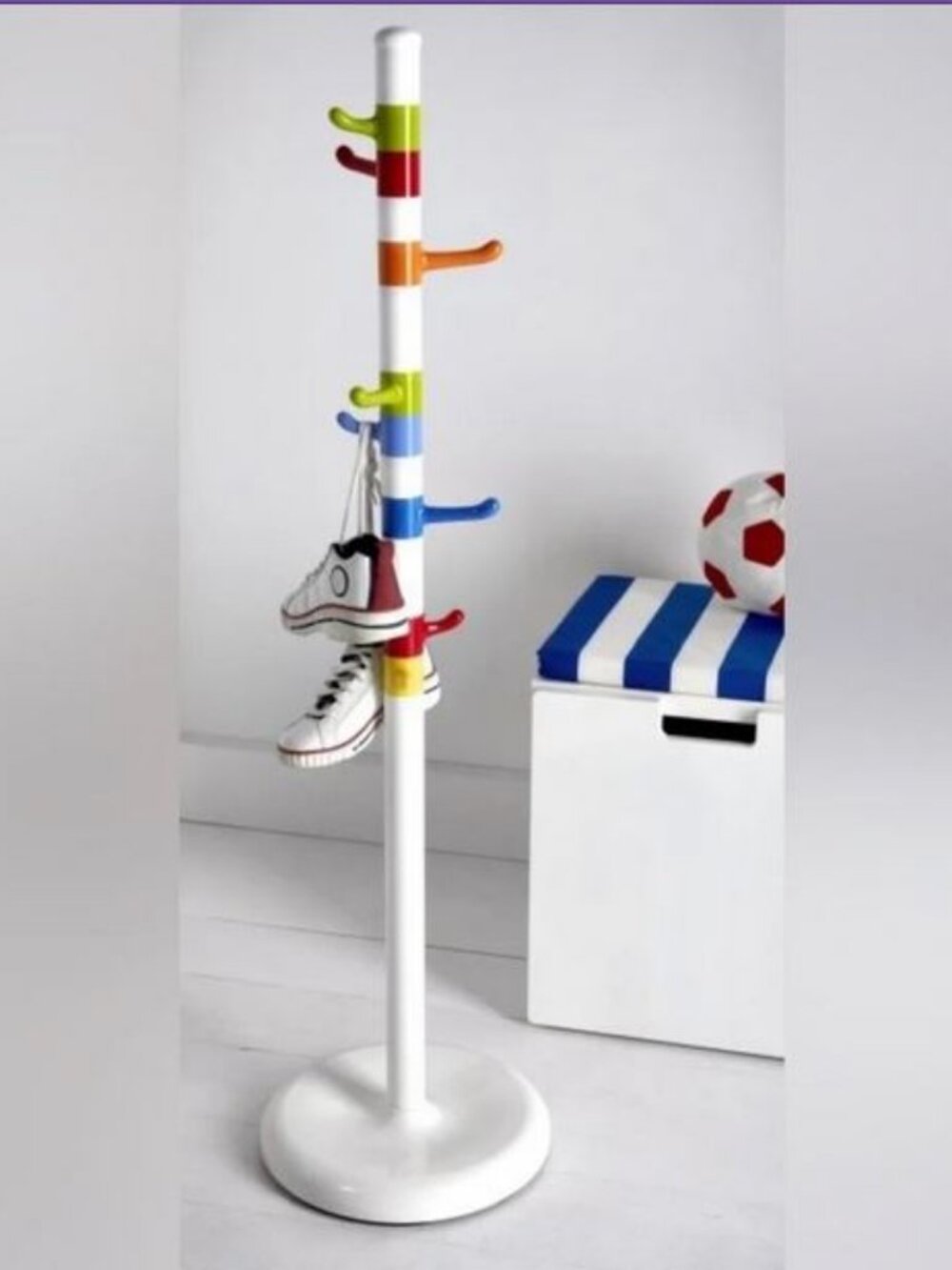Vintage IKEA Krokig modular coat rack design by Annie Huldén & Sanna